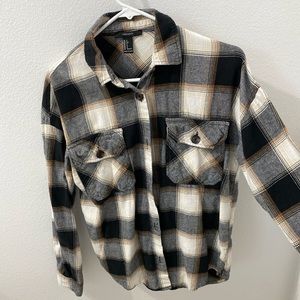 Oversized flannel